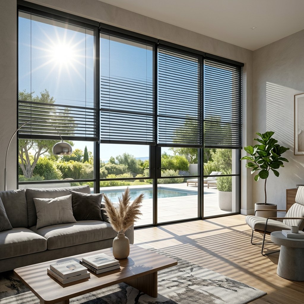 PVC Sunblock Blinds in Hyderabad by Techno Screens